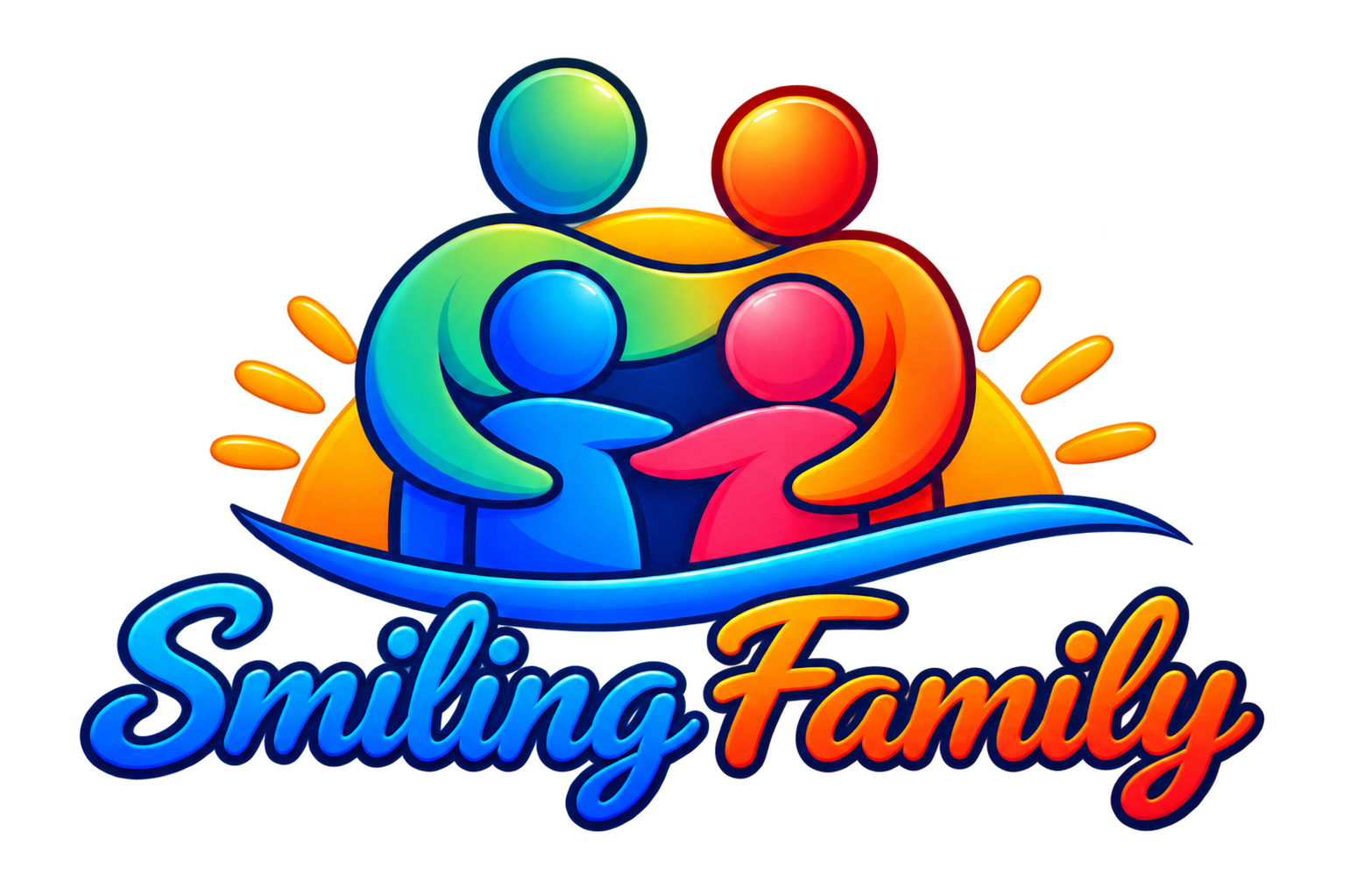 Smiling Family